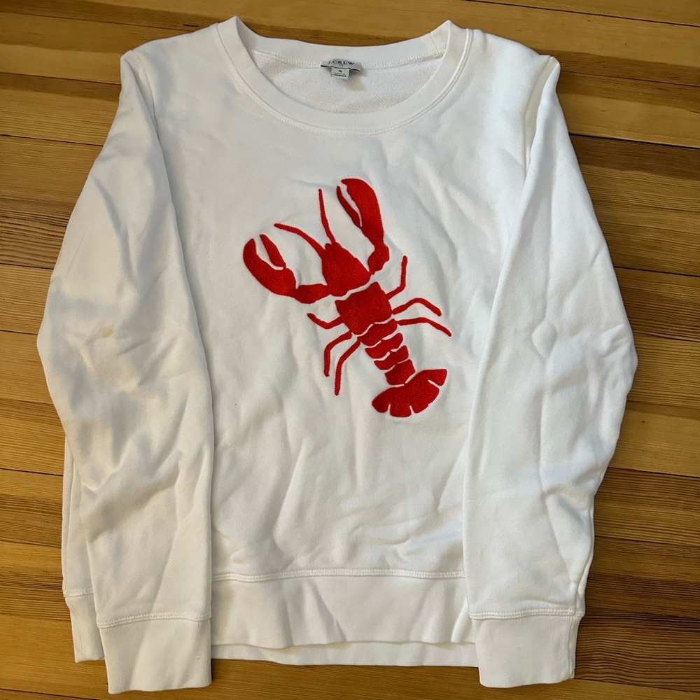 Lobster Crew Neck Sweatshirt
